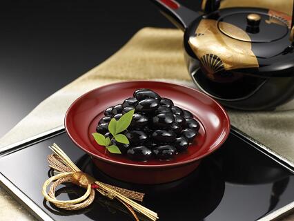 【ふるさと納税】B002-25 黒の輝®（篠山産丹波黒豆煮豆 極大粒）セット（3パック入り）