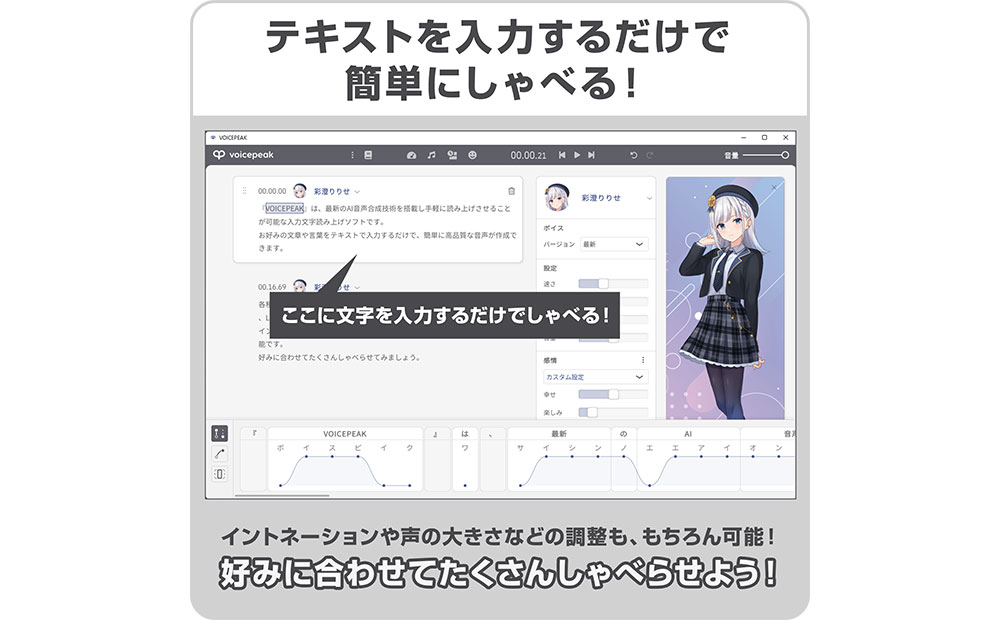 VOICEPEAK 彩澄りりせ