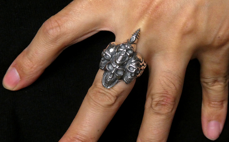 阿修羅 ring リング ｜ 指輪 シルバーリング シルバー シルバー925 スカル ハンドメイド 手作り ゆびわ りんぐ アクセサリー 925 選べる サイズ ジュエリー アクセ ファッション 人気