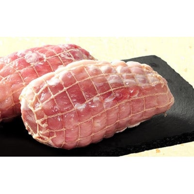 房総オリヴィアポーク　焼き豚用モモ肉　総量1kg　千葉県産豚肉【配送不可地域：離島】