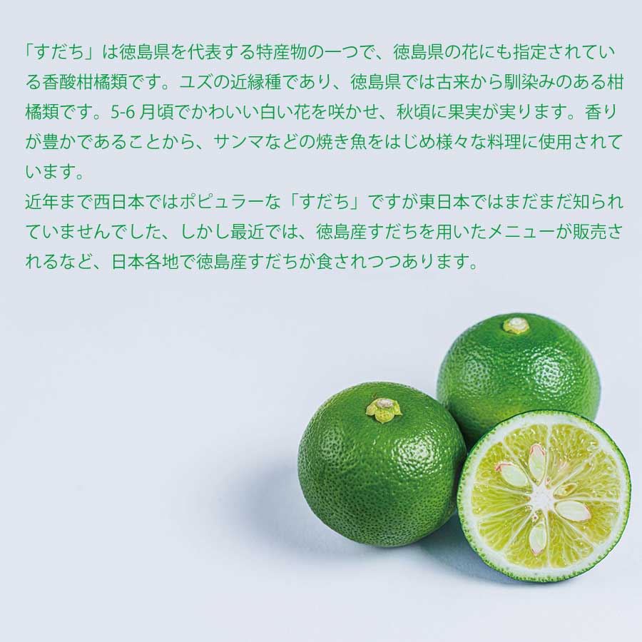 内谷農園 低温貯蔵すだち 家庭用 2kg