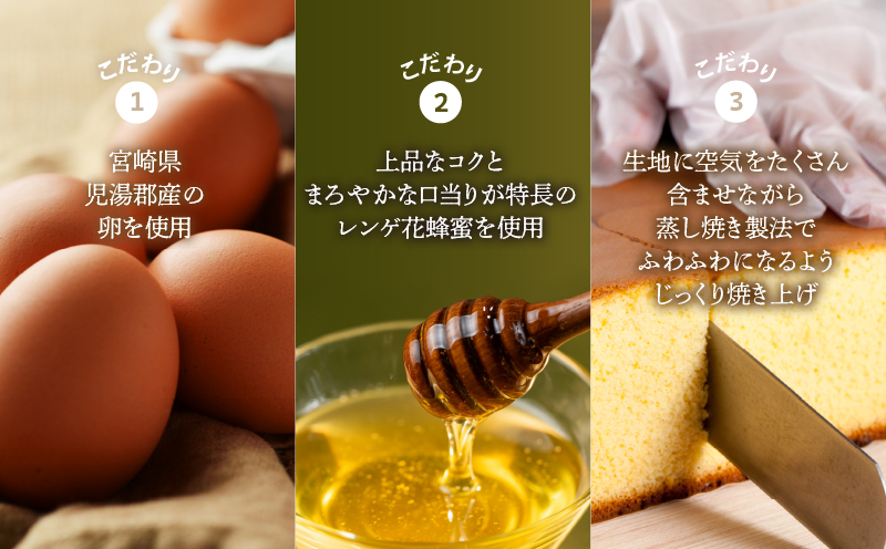 【2週間以内発送】老舗菓子舗のカステラ「計6個・個包装」 お菓子 スイーツ 和菓子 本格_T035-018