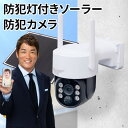 【ふるさと納税】監視・防犯カメラ 屋外 ソーラー wifi ワイヤレス PTZ 防犯灯 WTW-1213WPlus【1545963】