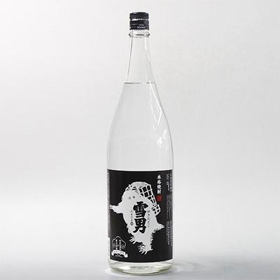 ふるさと納税 南魚沼市 青木酒造 本格粕取り焼酎 雪男 1800ml