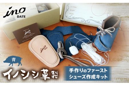 inoDATE ファーストシューズ  【キット・青】F20C-114