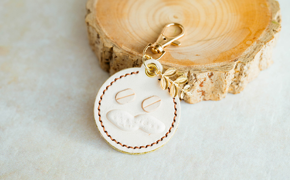 No.068 落花生キーホルダー（1個）