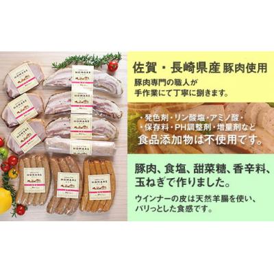 ふるさと納税 太良町 HOMARE(ほまれ)ハム・ソーセージセット       P71 N60C　　P71