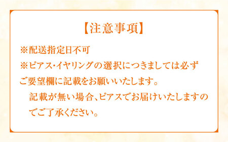 対馬の小さな 白い 鈴蘭 の 耳飾り ( ピアス ・ イヤリング 選択可能)【合同会社かもめ】《対馬市》すずらん スズラン 季節の花 フック おしゃれ アクセサリー プレゼント[WBP009] コダワ