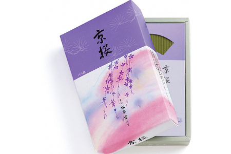 【ふるなびWEEK対象】長岡京市 京線香セット(京桜／京にしき) 各490本程 FN-Limited-PR [1149f]