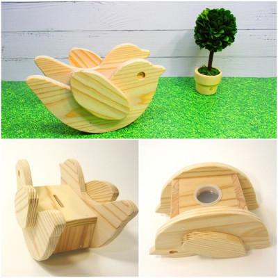 ふるさと納税 津山市 ことりちゃん貯金箱　工作キット |  | 02