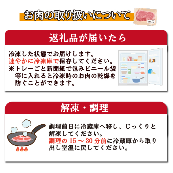 【人気精肉店からお届け】宮崎和牛 赤身焼肉 ＆ 赤身サイコロステーキセット 計1kg_イメージ5