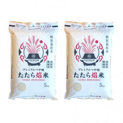 ふるさと納税 雲南市 【毎月定期便】【無洗米】プレミアムつや姫「たたら焔米」 10kg(5kg×2袋)全3回 |  | 01