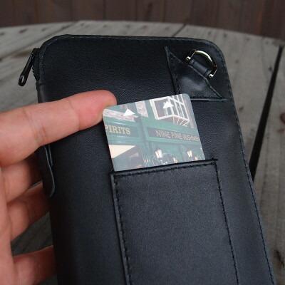 ラフテール【karami 空身】スマートフォンショルダー　漆黒(ブラック)　　CW-KM-BK【1525251】