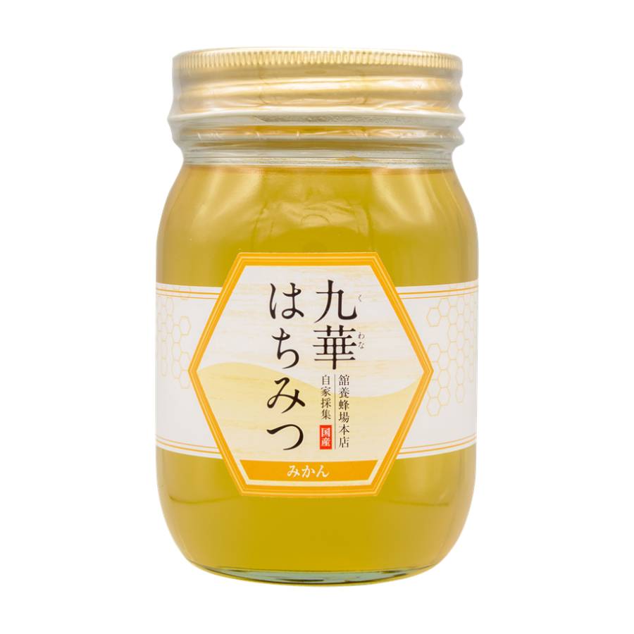 ＜舘養蜂場本店＞「九華はちみつ」（みかん）500ｇ