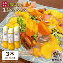 【ふるさと納税】糸島そだちのにんじん 生ドレッシング（285ml×3本）【農香美人】 [AAG007] 10000円 1万円