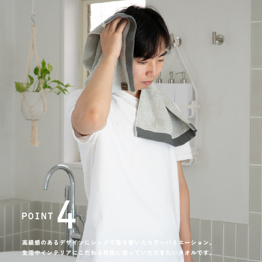 【スピード発送】ロイヤルフェイスタオル ネイビー3枚 G2069_イメージ5