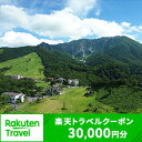 【ふるさと納税】鳥取県大山町の対象施設で使える楽天トラベルクーポン 寄付額100,000円　トラベル 旅行 家族 友達 クーポン 鳥取県 鳥取 大山町 大山 返礼品 ご当地