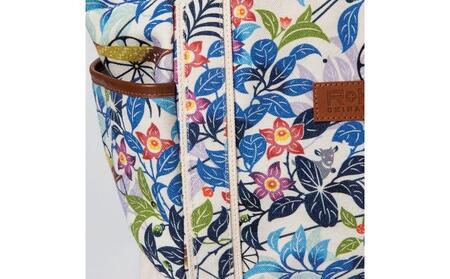 琉球帆布 ショッピングトート 【ふくふくシークヮーサー】