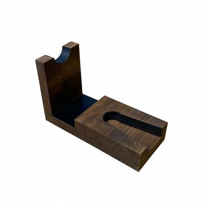 ふるさと納税 横手市 WOOD WORKS 日本製 ガンスタンド 1丁掛【本体カラー:ブラウン】 |  | 01