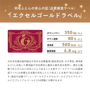 布団『Made in Fujiyoshida』羽毛掛けふとん ( シングル ) ブラウン 布団