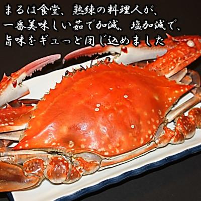 ふるさと納税 南知多町 【豊漁期間限定】【数量限定】【冷凍】『訳あり』ボイル渡り蟹!!3杯で600g以上サイズセット |  | 01