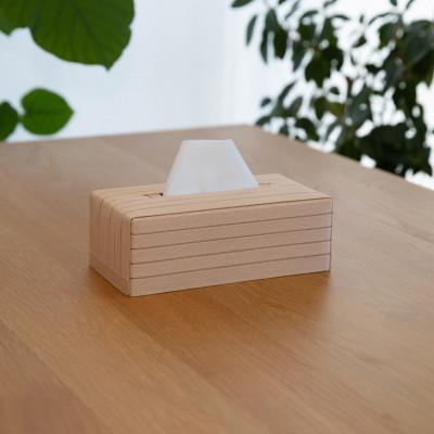 ふるさと納税 奥州市 心地よい暮らしをつくる ティッシュケース Tall ベージュ バンドシー [AR100] |  | 01