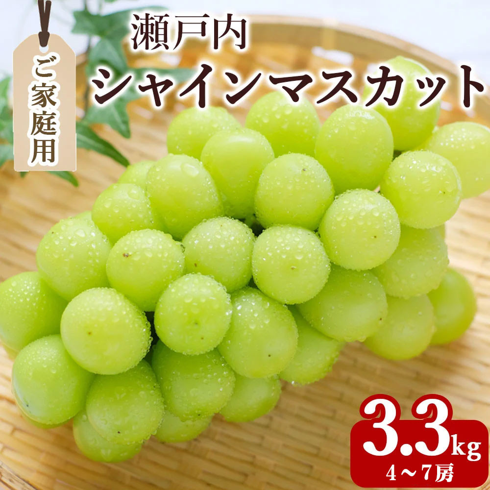 
            【ふるさと納税】期間限定 シャインマスカット 1房(約600g)～最大9房(約4.4kg以上) [ フルーツ 果物 ぶどう マスカット 美味しい 旬 糖度 皮ごと 種なし 送料無料 食品 大粒 訳あり 贈答用 ギフト 三豊市 五色青果 返礼品]【配送不可地域：北海道・沖縄県・離島】
          