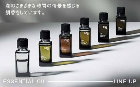 アカエゾマツ精油 11:00PM HOKKAIDO WOOD エッセンシャルオイル アロマフレグランス アカエゾマツ精油 天然 ギフト プレゼント 森林浴 北海道 F6S-500