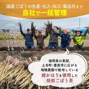 焙煎ごぼう茶（ティーバッグ・粉末）2種セット　K04103