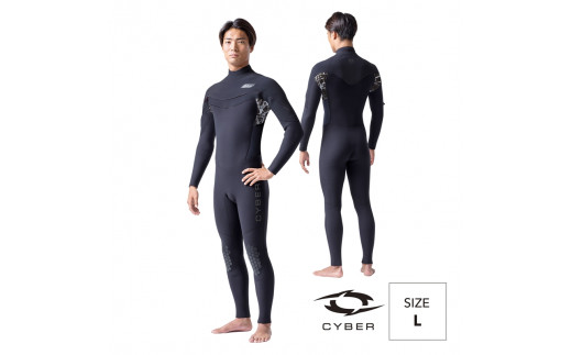 
ウエットスーツ CYBER 3/3mm LIGHT-ZERO-Ltd フルスーツ FALL/WINTER仕様 Lサイズ
