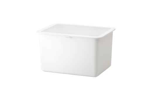 フタ付きストックケース 米びつ　LBK-51 グレー (3色からお好きなカラーが選べる) ／ ホワイト グレー ブラック キッチン用品 ストックケース 米びつ お米ストック ライクイット like-i