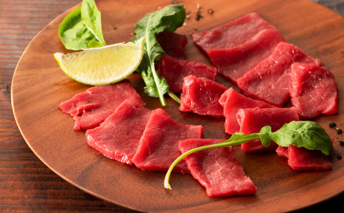 ふじ馬刺し詰合せ【雅】 / 食べ比べ 国産 馬肉 赤身 熊本県 菊陽町 【株式会社フジチク】 [BHAD105]