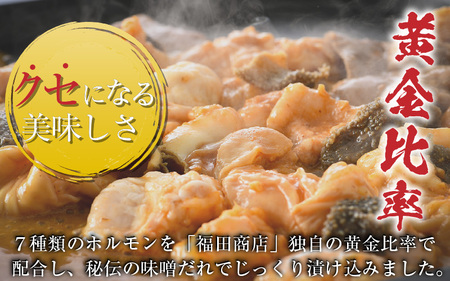 上ミックスホルモン（みそ味）500g×3袋（4人前×3袋）計1.5kg ＜絶品！炒めるだけ簡単！＞ ／ 味付け 味噌 肉 焼肉 BBQ バーベキュー もつ ホルモン 小分け おつまみ 冷凍  アウトド