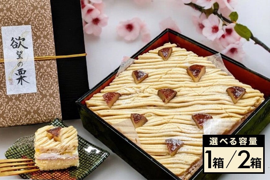 
            モンブラン 栗 ケーキ 欲望の栗 選べる 1箱 2箱 お取り寄せ スイーツ 冷凍 ギフト プレゼント くり クリ 栗スイーツ お取り寄せスイーツ 栗モンブラン マロンケーキ 栗ケーキ 冷凍ケーキ 自宅用 ご褒美 渋皮煮 甘露煮 和スイーツ 笠間市 茨城県 送料無料
          