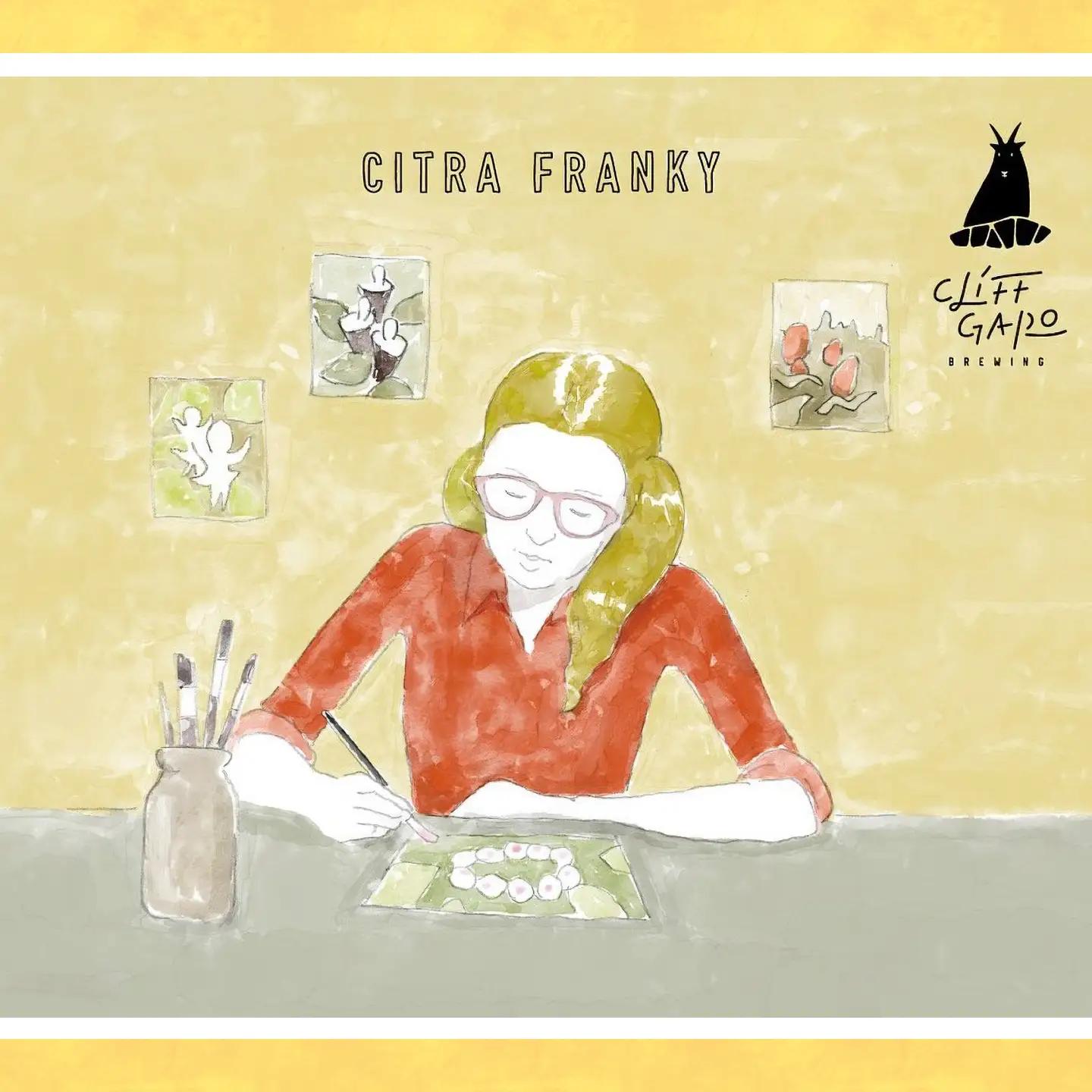 【全6回定期便】-CLIFF BEER- CITRA FRANKY  (ペールエール) 6本入り ビール クラフトビール 350ml 飲み比べ ギフト 沖縄市 / 株式会社クリフクラフト[BCDS01