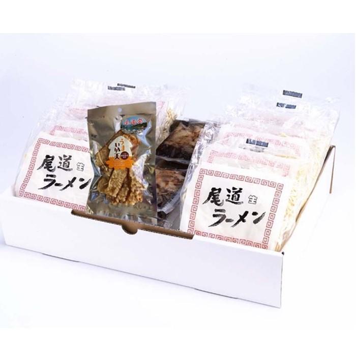 【ふるさと納税】壱番館セットの決定版・尾道ラーメン・のしいか角天セット10食箱入り | 尾道ラーメン 生麺 麺 めん ラーメン セット 詰め合わせ 麺 拉麺 醤油 しょうゆ 背油 ご当地グルメ お取り寄せ ご家庭用 広島県 尾道市