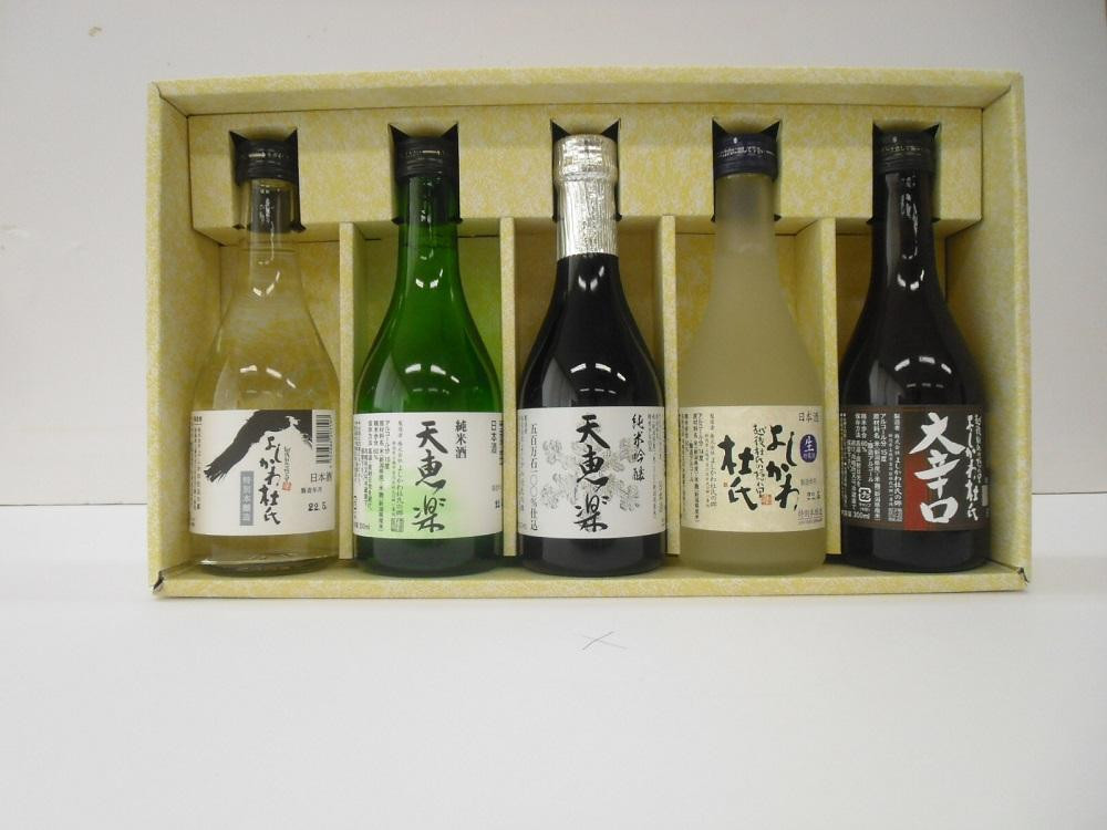 
よしかわ杜氏　飲み比べセット（300ml×5種）
