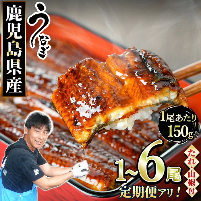 東串良町のうなぎ蒲焼(無頭) 2尾(320g以上・タレ、山椒付)