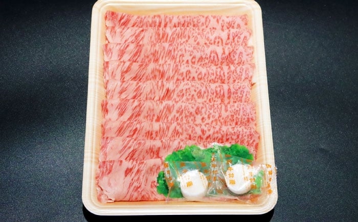 くまもと 黒毛和牛 和王 カルビ 焼肉用・ロース すき焼き用 セット 計約800g（各1P）