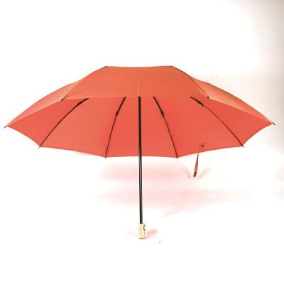ふるさと納税 富士吉田市 舟久保織物の晴雨兼用折りたたみ傘 シーサス/リビングコーラル 無地 軽量 日本製 |  | 02