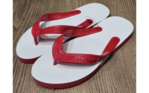 アート島ぞうり＜赤＞