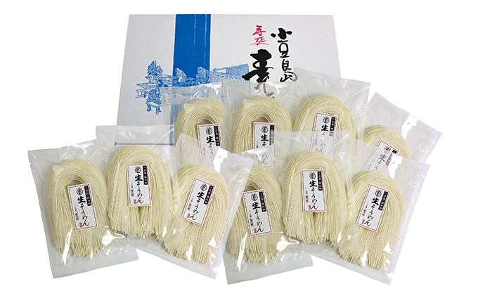 生そうめん 手延べ 小豆島 180g × 10袋 生麺 なま麺 手延べそうめん 麺 麺類 めん プリプリ のど越し なめらか 熟成 ごま油 出来たて 食感 昔ながら 伝統 冷やし ぶっかけ にゅうめん つけ麺 素麺 銀四郎 ギフト 贈答用 香川 香川県 土庄町
