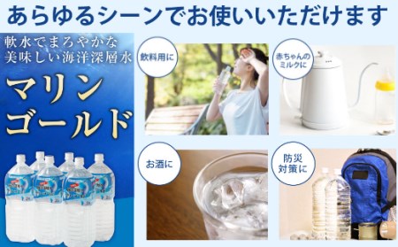 ミネラルウォーター　こじゃんと飲んでみんかよセット【２L×６本】 _mg001