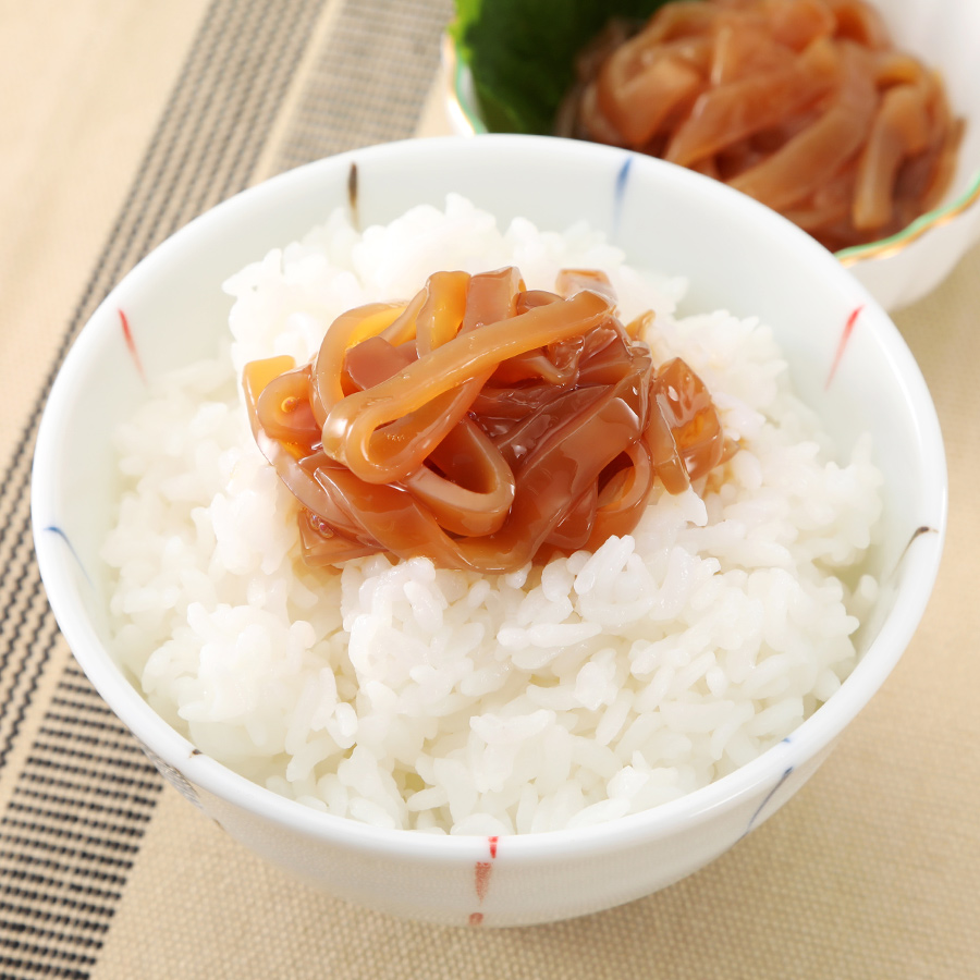 ご飯がススム漁師飯！網元が作ったいか醤油漬け 150g×8パック