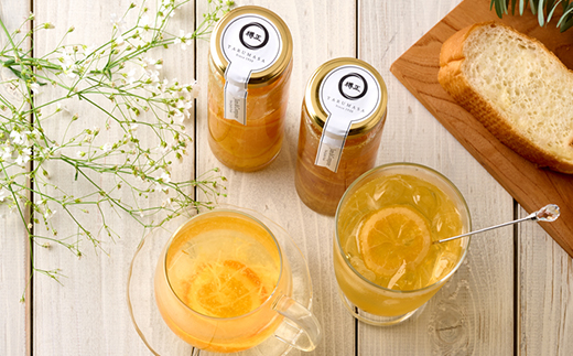 蜂蜜レモネード＆生姜レモン茶 2本ギフト【1614796】