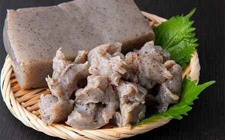 職人技が光る、昔ながらのバタ練り田舎こんにゃくセット（板こんにゃく600g×2袋・ちぎりこんにゃく450g×1袋入り） 蒟蒻 こんにゃく コンニャク ダイエット 糖質制限 ローカロリー 低カロリー 低