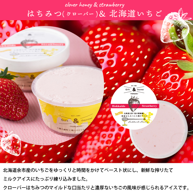 130068 北海道産フルーツの無添加アイス 9個セット 