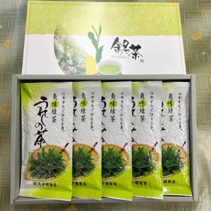 上撰うれしの茶 100g/5本セット / 佐賀県 / 有限会社孔子園製茶 [41ADAC001]