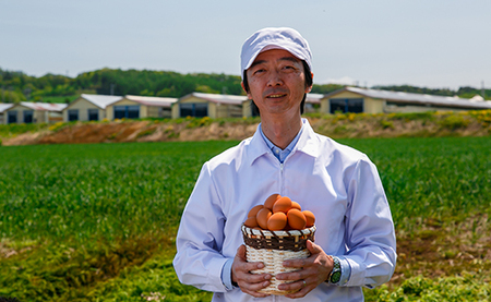 ★新登場【卵6回定期便】北海道産たまごを食べ比べ「とうきびたまご３種」24個×6回発送 酒井農場