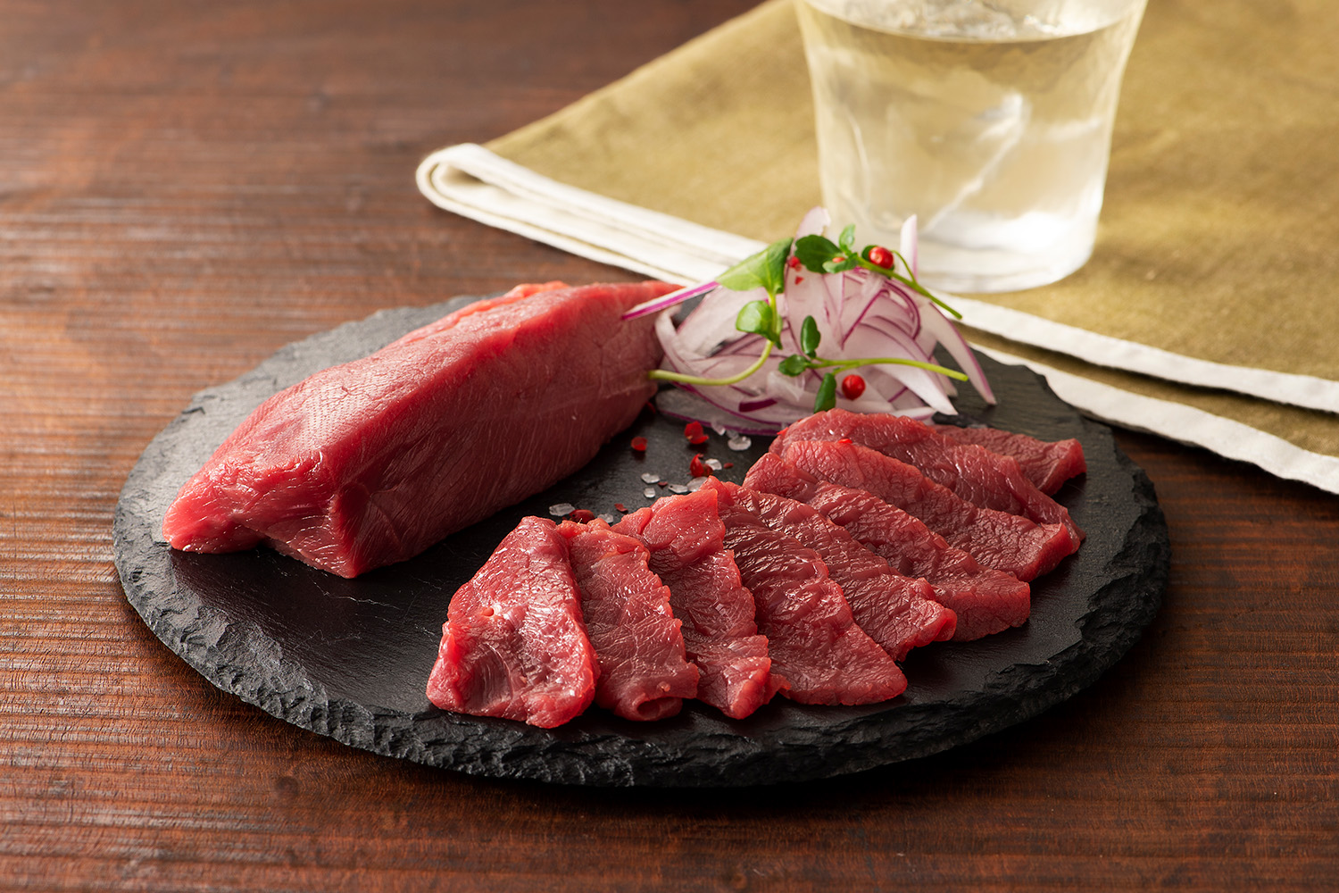 まな板不要!フジチク切れてる国産馬刺し 合計約240g